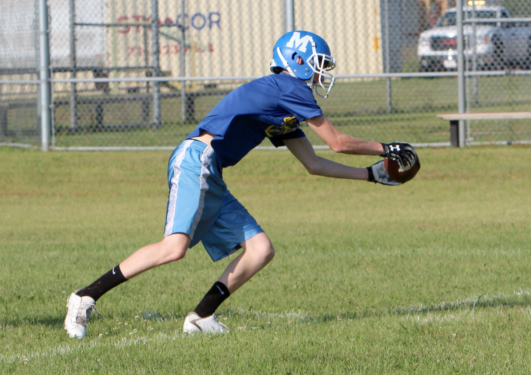 McDonell football practice 8-7-19